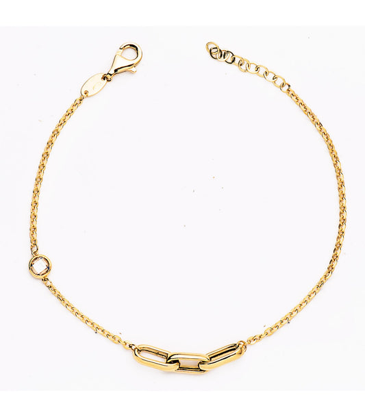 Pulsera Mujer Adama Oro Amarillo 18K