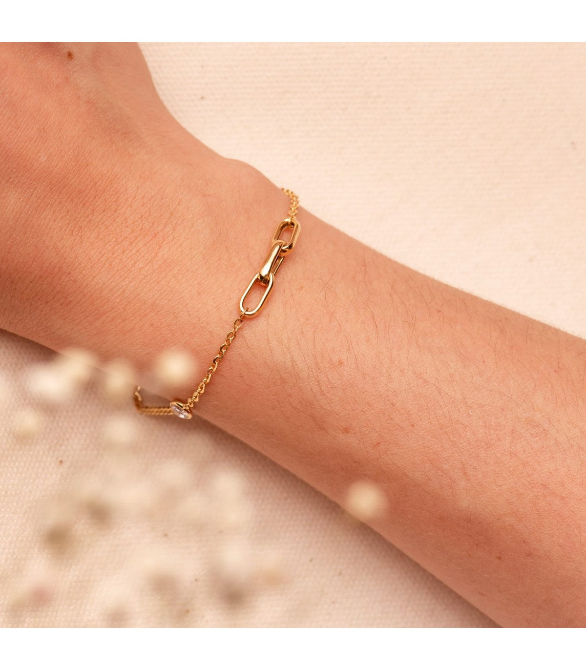 Pulsera Mujer Adama Oro Amarillo 18K